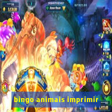 bingo animais imprimir